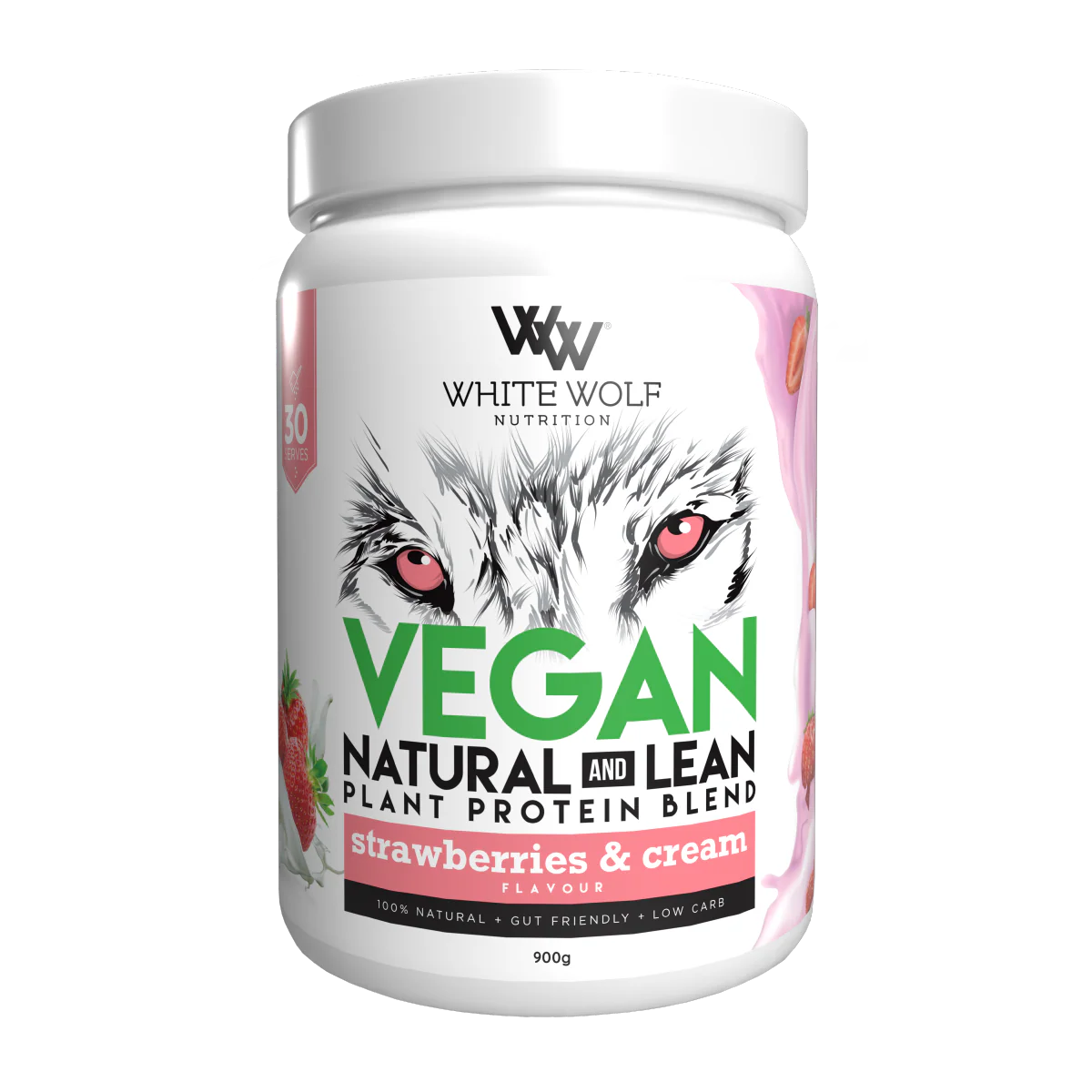 White Wolf Natural and Lean VEGAN Protein