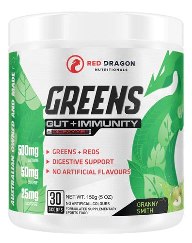 Red dragon greens