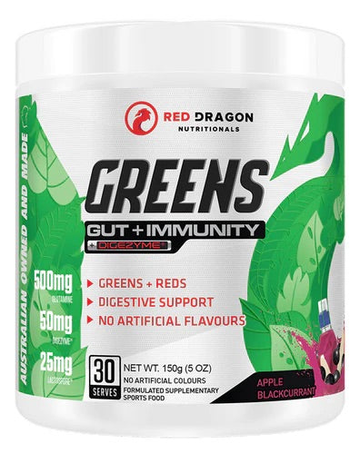 Red dragon greens