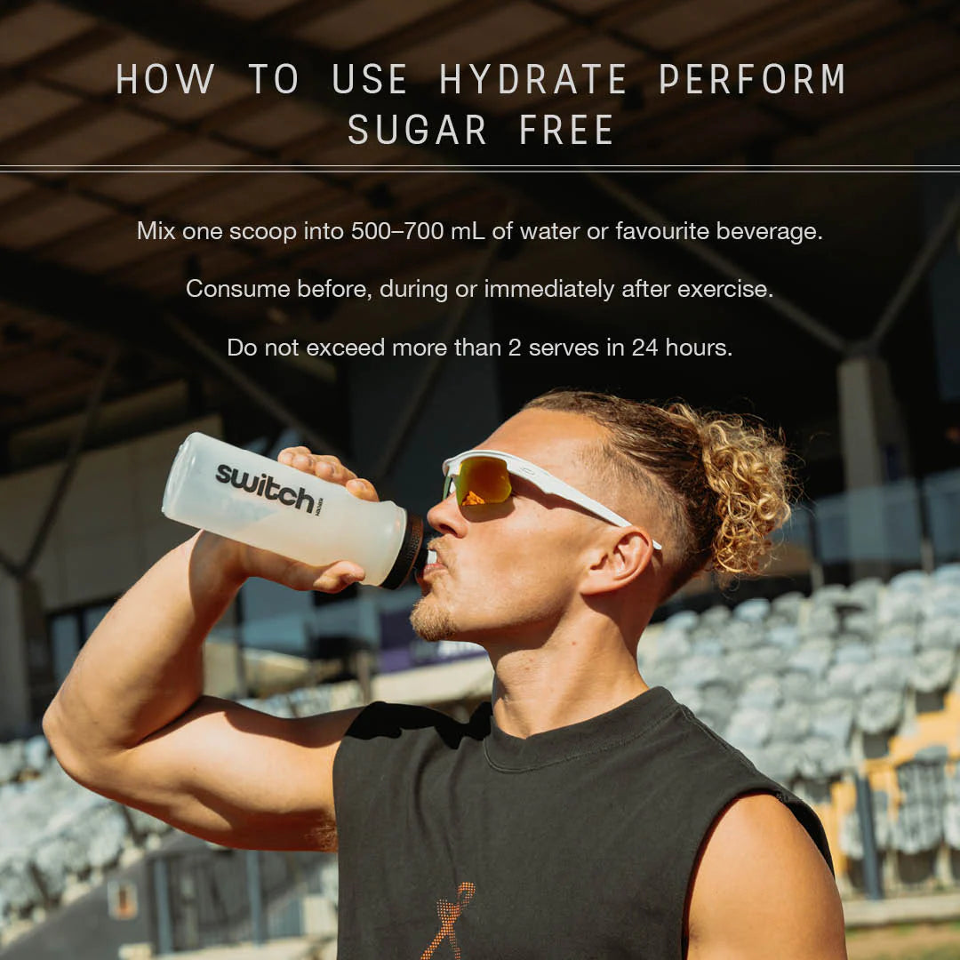 Switch Nutrition Hydrate Perform Sugar Free (50 Serves)
