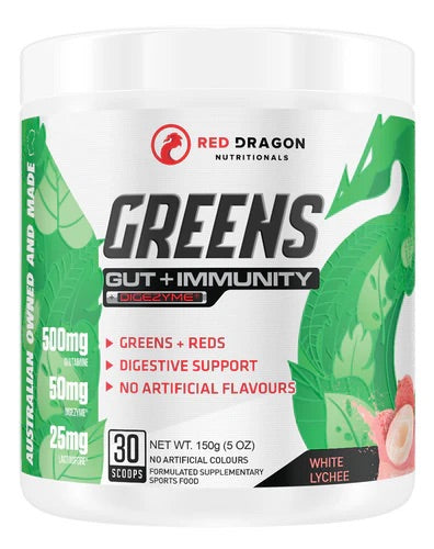 Red dragon greens