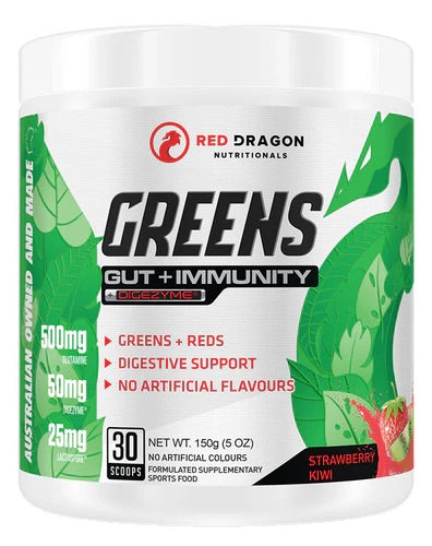 Red dragon greens