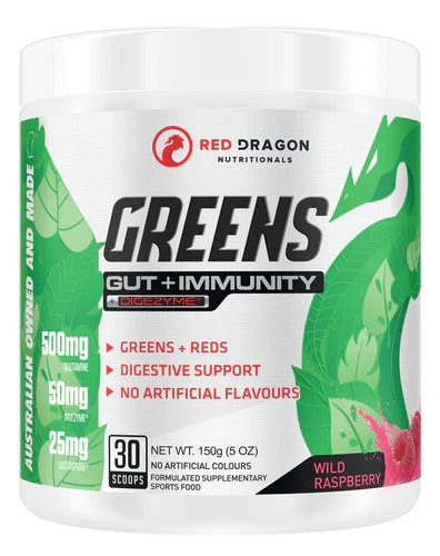 Red dragon greens