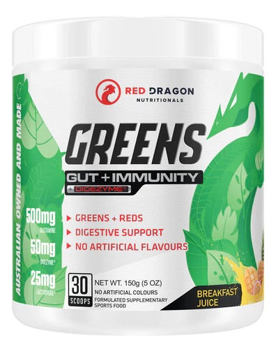 Red dragon greens