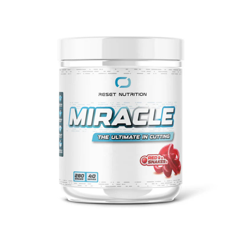 Reset Nutrition MIRACLE Thermogenic Fat Burner