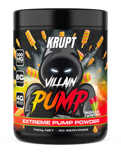 KRUPT Villain Pump (Non-Stim Pre Workout)