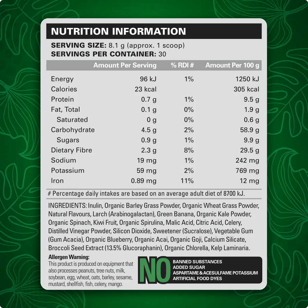 EHP Labs OxyGreens - Daily Super Greens Powder