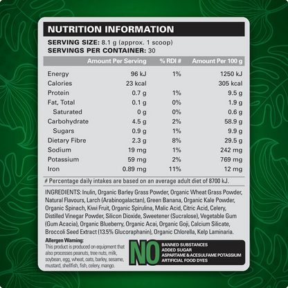 EHP Labs OxyGreens - Daily Super Greens Powder