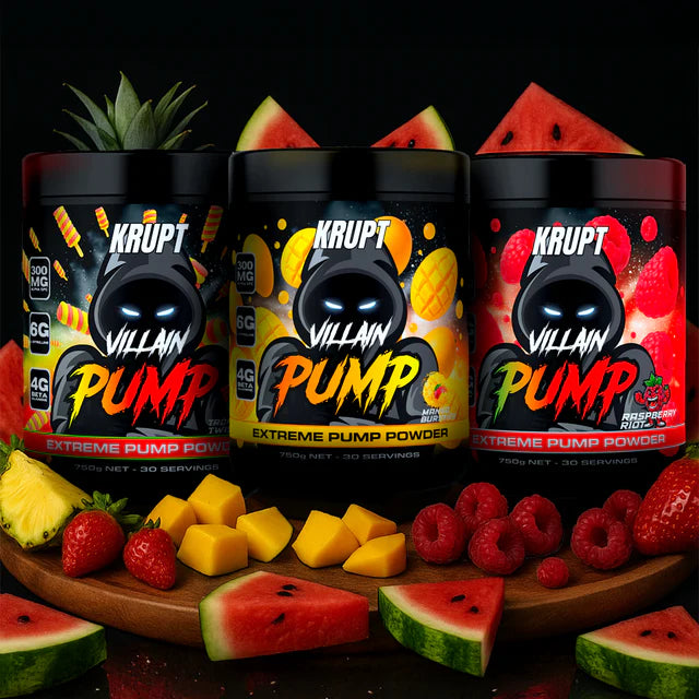KRUPT Villain Pump (Non-Stim Pre Workout)