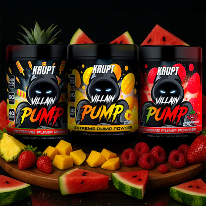 KRUPT Villain Pump (Non-Stim Pre Workout)