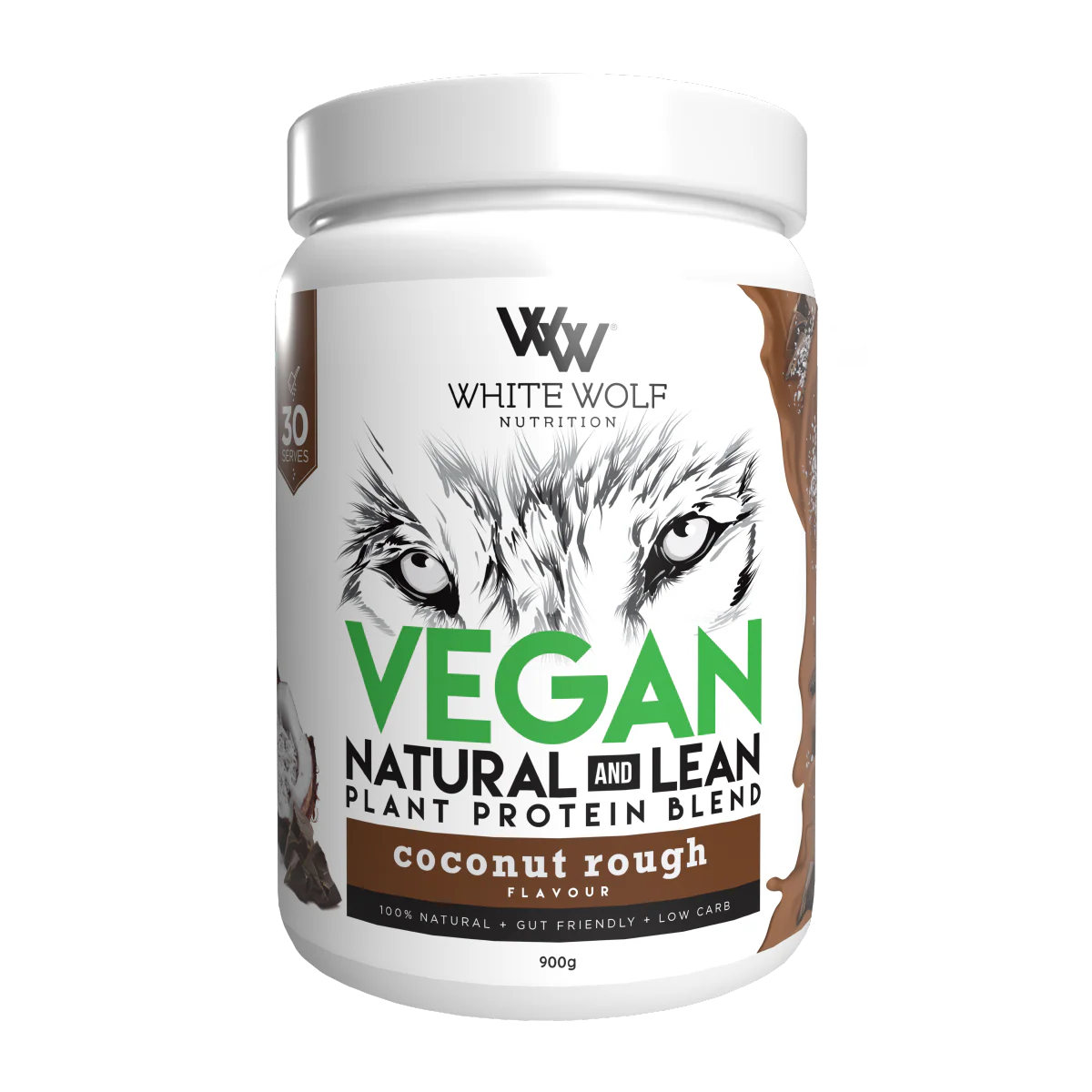 White Wolf Natural and Lean VEGAN Protein