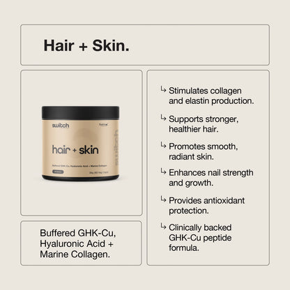 Hair + Skin by Switch Nutrition