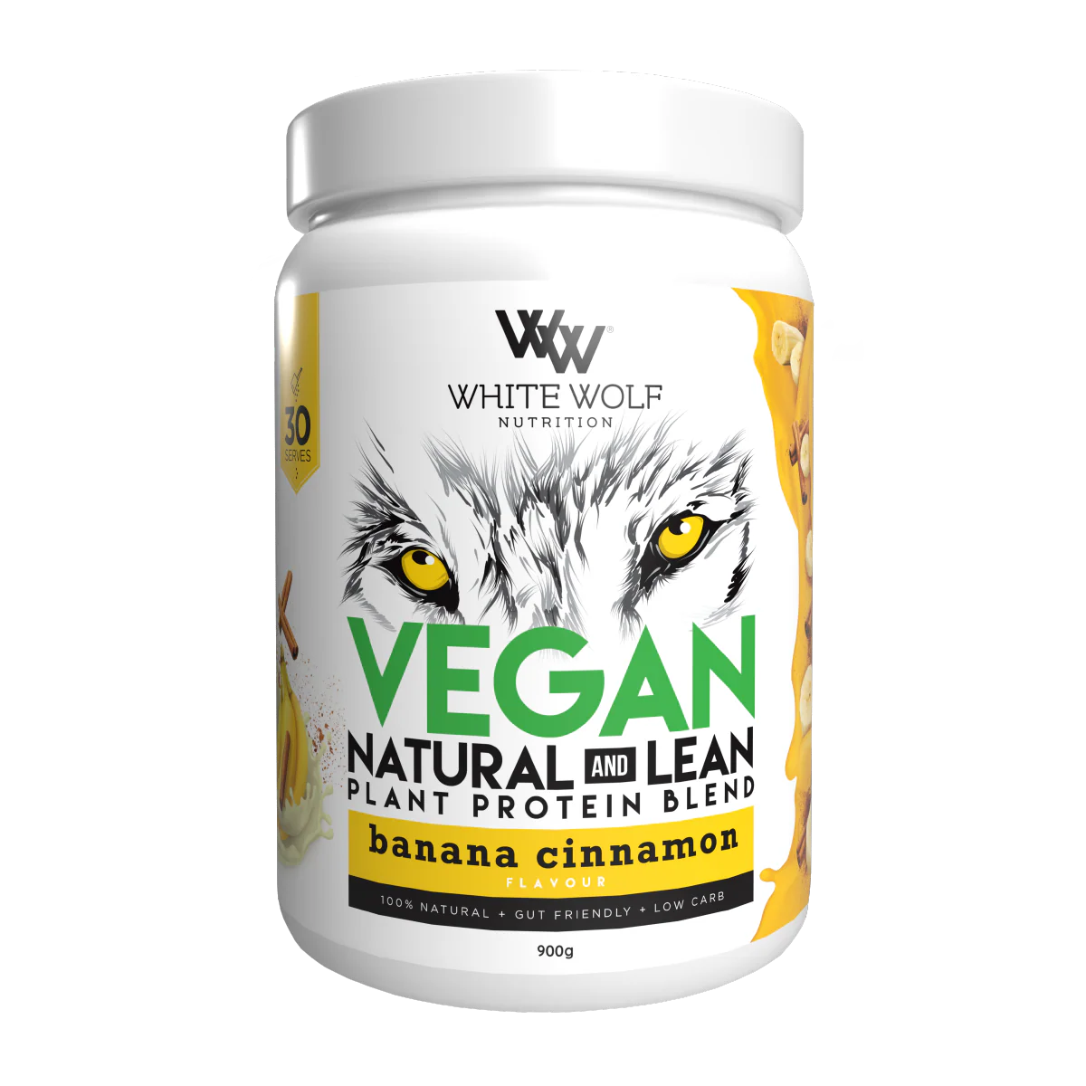 White Wolf Natural and Lean VEGAN Protein