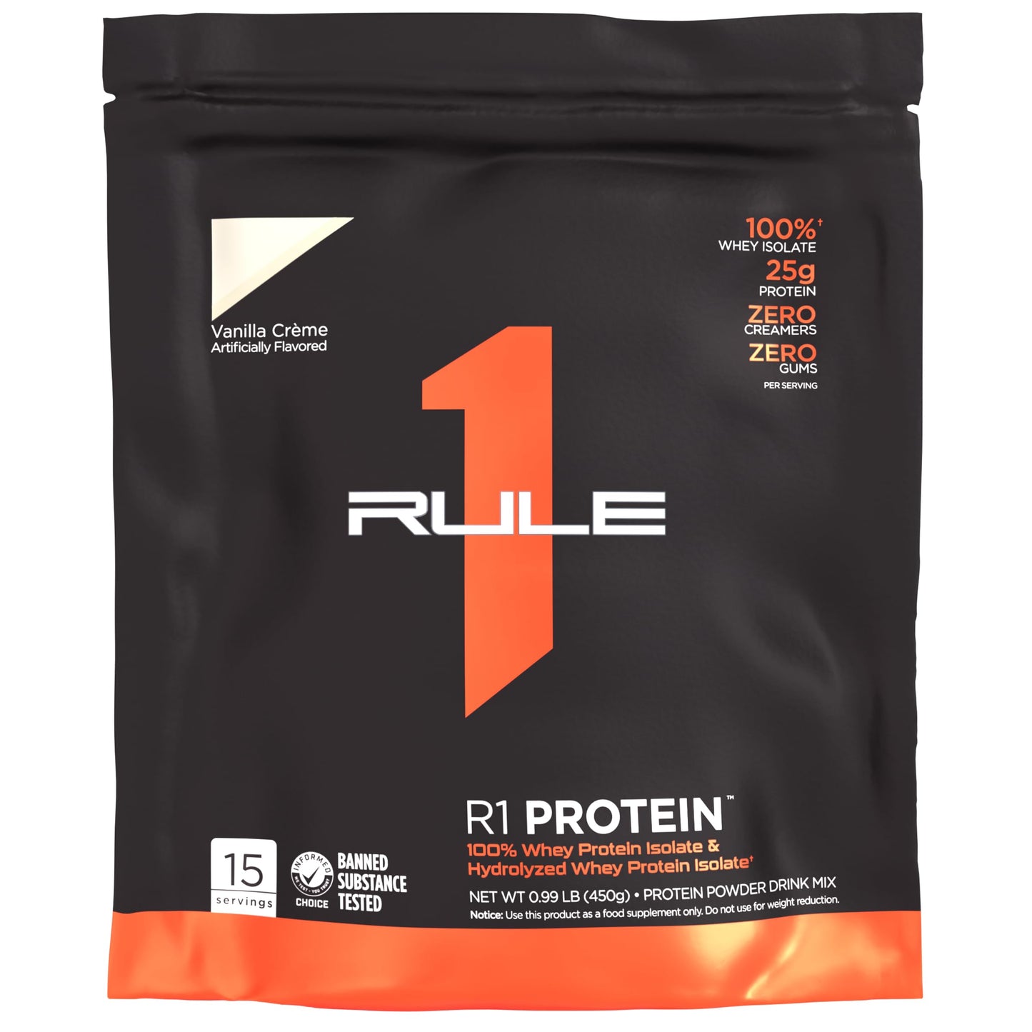 Rule 1 Protein 100% Isolate 1 LB